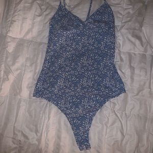 Basic baby blue pacsun bodysuit size S